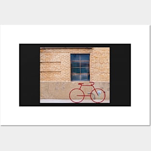 Bicycle Bike Rack Posters and Art
